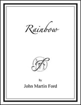 Rainbow piano sheet music cover